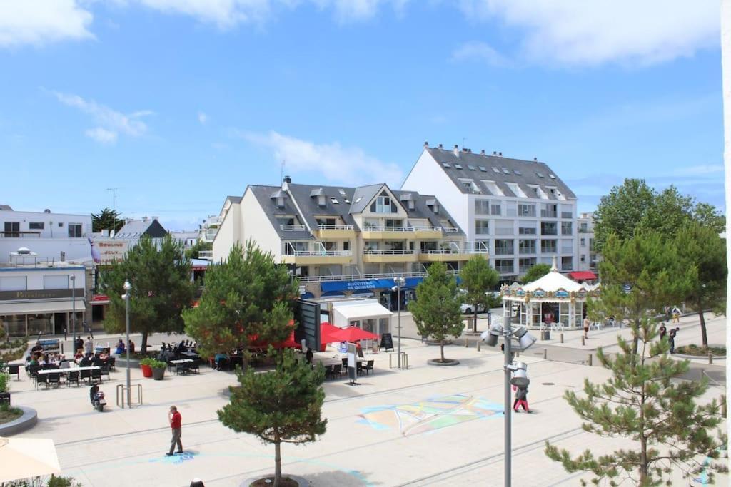 « L'Oceanix » Vue Grande Plage 2Ch Wifi Куиберон Екстериор снимка